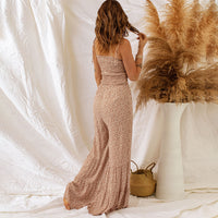 Nitara™ | Spaghetti Strap High Waist Jumpsuit