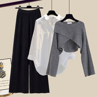 Artiselle | Women's Autumn & Winter 3-Piece Knitted Sweater Suit