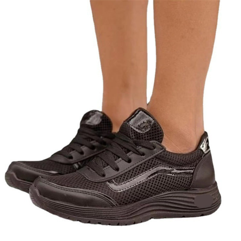 Lace-up Sports Style Low-top Shoes Fo Women All Age
