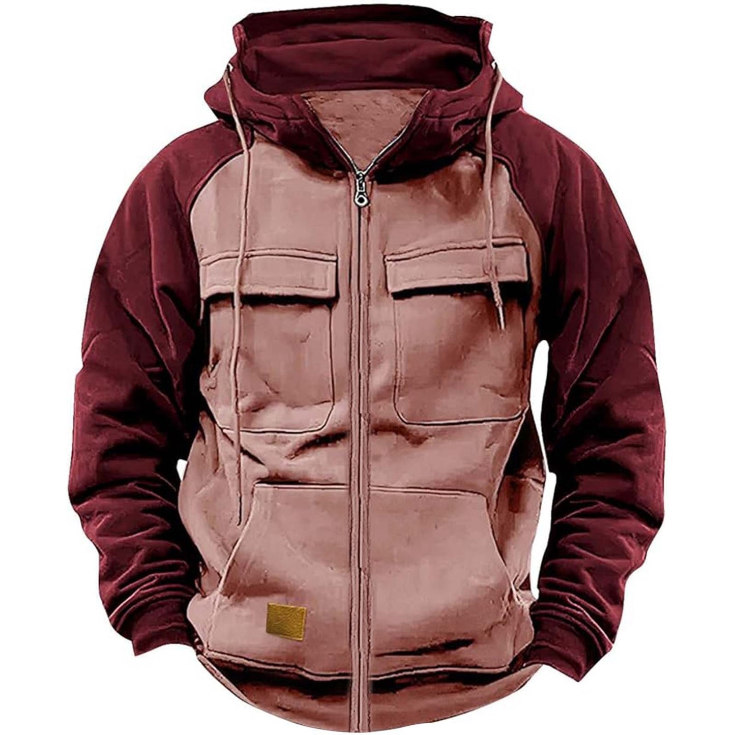 Vernon | Men's Multi-Pocket Sports Hooded Jacket
