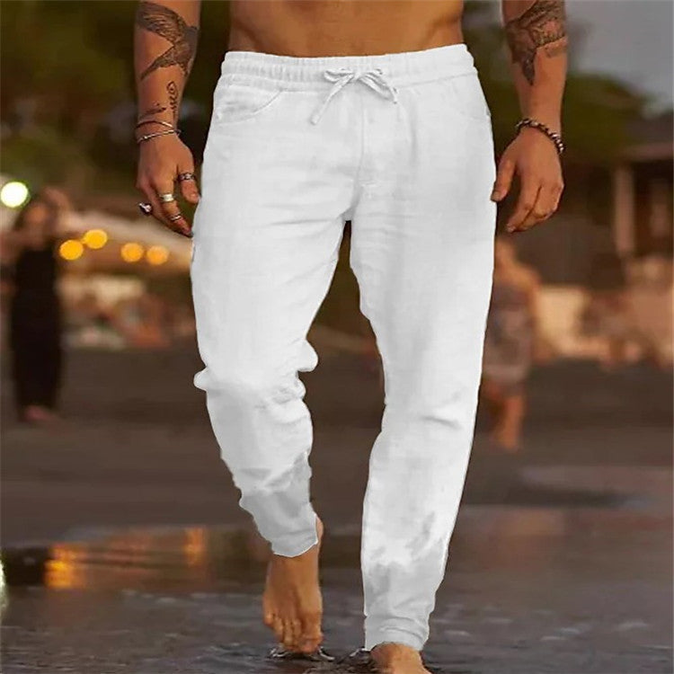 Lennox™ | Hose aus Baumwollleinen