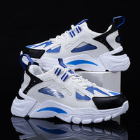 Men's Orthopedic Non-Slip White Running Sneakers | Casual Sports Shoes