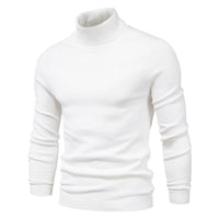 Men's Slim Pullover Turtleneck Sweater | Effortless Style and Warmth for Winter