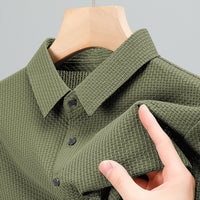 Men’s Lightweight Textured T-Shirt | Breathable Nylon Tee