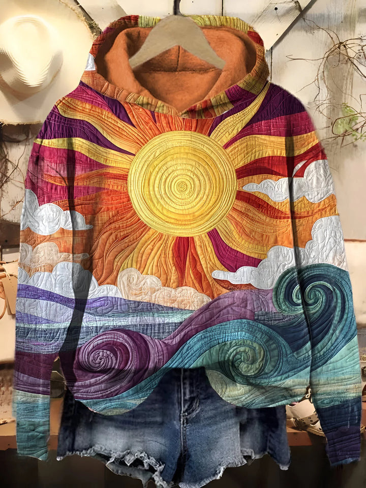 Vienna | 3D Digital Printed Loose Sweatshirt