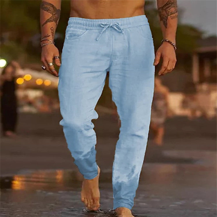 Lennox™ | Hose aus Baumwollleinen