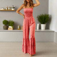 Nitara™ | Spaghetti Strap High Waist Jumpsuit