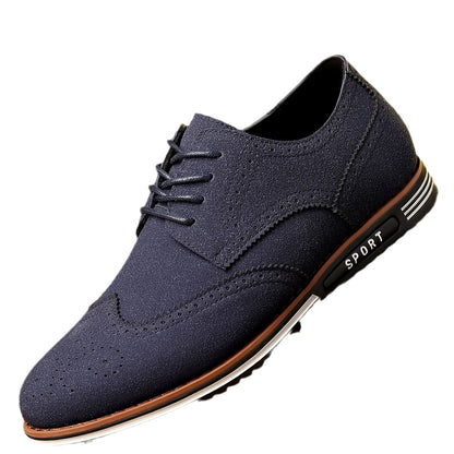 Philipp™ | Matte Low-Top-Schuhe aus Wildleder in Übergröße