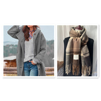 Evelyn | Thickened Tweed Trench Coat for Women