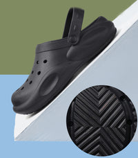 CasualEase EVA Hole Non-Slip Baotou Clog Sandals